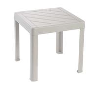 DEA HOME Tavolino per bambini POP in plastica robusta grigio tortora 39x39x38h cm, leggero e stabile, montaggio facile senza attrezzi, per disegno, gioco e attività educative in cameretta o area gioco