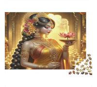 Dea indiana Puzzle 1000 Pezzi Carta riciclata per adulti Puzzle per adulti Gioco difficile e stimolante Ottima idea regalo per creatività e regali 70x50cm/1000pcs