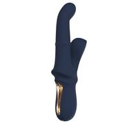 Dea Iris - vibratore con braccio per clitoride perlato (blu)