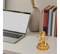 Dea oro indiano spirituale scultura artigianale Feng Shui Zen Buddha