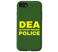DEA Police Agent Drug Enforcement Administration BACK PRINT Custodia per iPhone SE (2020) / 7/8