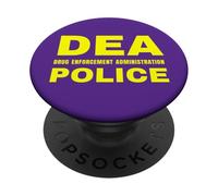 DEA Police Agent Drug Enforcement Administration STAMPA ANTERIORE PopSockets PopGrip Adesivo