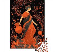 Dea Puzzle 1000Pcs Estetica della ceramica greca antica Decorazione Per La Casa. Rilassamento E Intelligence Per Adulti E Bambini Da 14 Anni 38x26cm/1000pcs