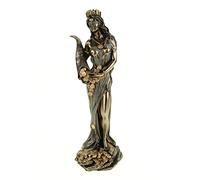 Dea romana Fortuna 19 cm figura bronzata Luck Gambling Veronese