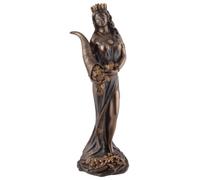 Dea romana Fortuna 19 cm figura bronzata Luck Gambling Veronese