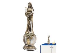 Dea romana Fortuna, statua della dea Fortuna | Dea della buona fortuna Fortuna Ornamento greco - Statuetta ispirata alla mitologia da collezione, elegante decorazione per la casa