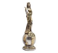 Dea romana Fortuna, statua della dea Fortuna,Ornamento decorato della dea della fortuna - Statua della dea in resina, statuetta simbolica della fortuna per collezionisti e decorazioni per la casa