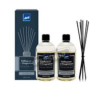 DEA SET AUDACE : DIFFUSORE DI FRAGRANZA BASTONCINI 200 ML + 2 X RICARICA 500 ML + RICAMBIO 10 BASTONCINI NERI