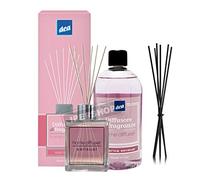 DEA SET FRAGRANZA SENSUAL : DIFFUSORE DI FRAGRANZA CON BASTONCINI 200 ML + RICARICA 500 ML + RICAMBIO 10 BASTONCINI NERI