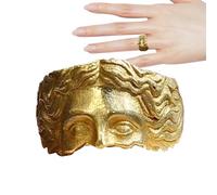Dea Venere Face Ring Anello Mezza Viso Venere | Anello Chic Alla Moda Per Donne E Uomini Anelli Donna Alla Moda Affascinante Anello Venere Greco Antico Per Indice Anello Greco Antico