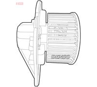 DEA02001 DENSO Ventilatore abitacolo per AUDI,VW