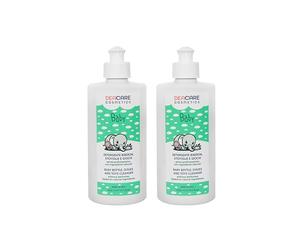 DEACARE BABY KIT DI 2 FLACONI DI DETERGENTE BIBERON, STOVIGLIE E GIOCHI DA 400ML L'UNO.