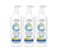 Deacare COLLUTORIO AZIONE PROFONDA con Clorexidina 0.20% - Kit 3x1L | Contrasta Formazione Placca e Irritazioni Gengivali, Ideale dopo Interventi Chirurgici, Xilitolo, Ginepro e Aloe, No Alcool