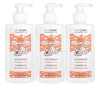 Deacare KIT 3 Latte Detergente Bambini e Neonati da 300 ml l'uno - Delicato, Nutriente, Idratante, Protettivo - Pelle Sensibile - Senza Risciacquo