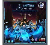 Dead Alive Games Omicron Protocol - Gioco da tavolo in miniatura, una squadra intrapocalittica, giochi morti vivi, modalità competitivo/cooperativa/solista, età 14+, 1-4 giocatori, tempo di gioco