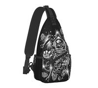 Dead Astronaut in Space Borsa a tracolla Zaino a tracolla unisex Borsa a tracolla Zaino con una cinghia Zaino da viaggio leggero Escursionismo Zainetto per uomo Donna Shopping casual Sport