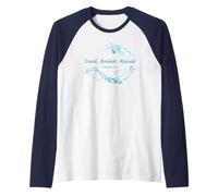 Dead. Buried. Raised - Christian Church Baptism Romans 6:4 Maglia con Maniche Raglan