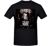 Dead By April Men's Black T-Shirt Unisex Tee Shirt L
