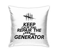 Dead By Daylight Keep Calm Cushion Throw Pillow Cover Decorative Pillow Case for Sofa Bedroom 45CM*45CM AA-2542