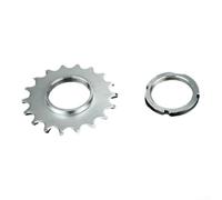 Dead Flywheel Hub compatibile con ruota libera a velocità singola, set di ingranaggi da 13T a 18T con anello fisso, lavorazione CNC per una maggiore durata (14T)