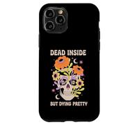 Dead Inside But Dying Pretty Halloween Boho Custodia per iPhone 11 Pro