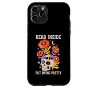 Dead Inside But Dying Pretty Halloween Boho Custodia per iPhone 11 Pro