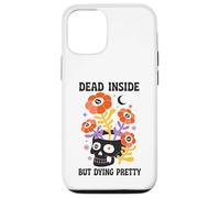 Dead Inside But Dying Pretty Halloween Boho Custodia per iPhone 12/12 Pro