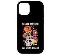 Dead Inside But Dying Pretty Halloween Boho Custodia per iPhone 12/12 Pro