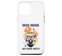 Dead Inside But Dying Pretty Halloween Boho Custodia per iPhone 12 Pro Max