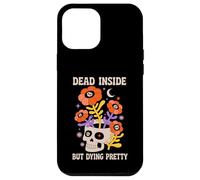 Dead Inside But Dying Pretty Halloween Boho Custodia per iPhone 12 Pro Max
