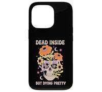 Dead Inside But Dying Pretty Halloween Boho Custodia per iPhone 13 Pro