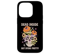 Dead Inside But Dying Pretty Halloween Boho Custodia per iPhone 14 Pro