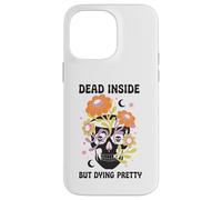 Dead Inside But Dying Pretty Halloween Boho Custodia per iPhone 14 Pro Max