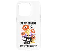 Dead Inside But Dying Pretty Halloween Boho Custodia per iPhone 15 Pro