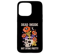Dead Inside But Dying Pretty Halloween Boho Custodia per iPhone 15 Pro Max