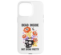 Dead Inside But Dying Pretty Halloween Boho Custodia per iPhone 15 Pro Max