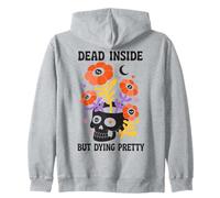 Dead Inside But Dying Pretty Halloween Boho Felpa con Cappuccio