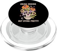Dead Inside But Dying Pretty Halloween Boho PopSockets PopGrip per MagSafe