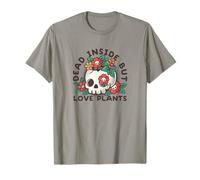 Dead inside but love plants Maglietta