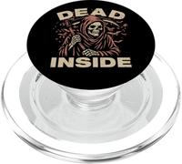 Dead Inside Halloween Tristo Mietitore Divertente PopSockets PopGrip per MagSafe