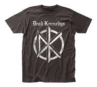 Dead Kennedys Antico Old English Logo Stampa Uomo Maglietta in Cotone, Carbone, M