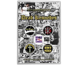 Dead Kennedys Button Pacchetto Spille Fresh Fruit Nuovo Ufficiale Set Of 6 Size One Size