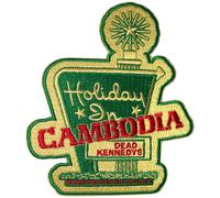 Dead Kennedys Holiday In Cambodia Ufficiale Toppa da cucire