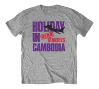 Dead Kennedys Holiday Plane Grey autorizzato Uomo maglietta
