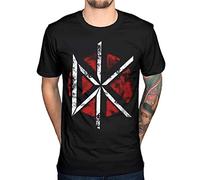 Dead Kennedy's Men's Classic Logo Uomo T-Shirt Nero XXL 100% Cotone Regular