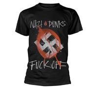 Dead Kennedys 'Nazi Punks' (Nero) Maglietta - NUOVO E UFFICIALE