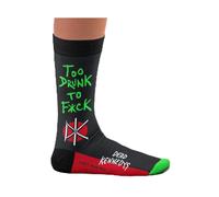 Dead Kennedys, Too Drunk Socks - Perfect Present for rock fans, Cotton Socks, On