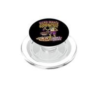 Dead Man's Cookout Divertente Zombie Grill Beach Chef Halloween PopSockets PopGrip per MagSafe