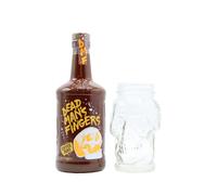 Dead Man's Fingers - Coffee Rum 70cl 37.5% ABV (Includes Skull Glass)