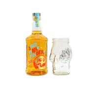 Dead Man's Fingers - Golden Spiced Rum 70cl 32% ABV (Includes Skull Glass)